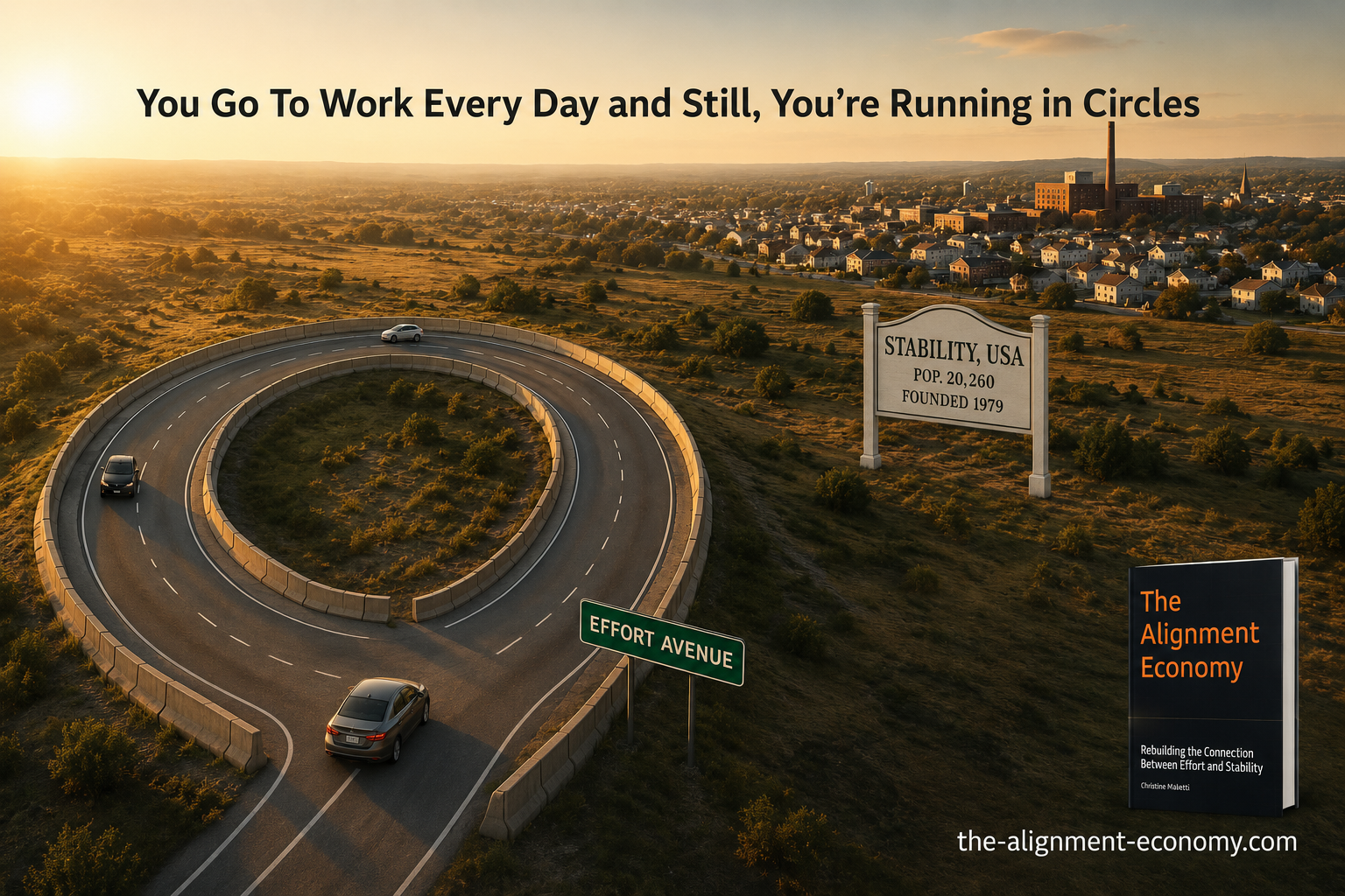 You Go To Work Every Day and Still, You're Running in Circles — The Alignment Economy